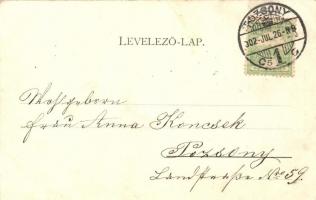 Pozsony, Pressburg; Hunyadi utca, üzlet / street, Verlag 'Bediene dich allein'