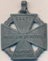 1916. "Károly-Csapatkereszt" cink kitüntetés mellszalag nélkül T:2 Hungary 1916. "Karl Troop Cross" zinc decoration without ribbon C:XF
