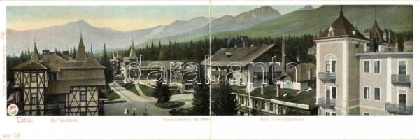 Újtátrafüred, Feitzinger Ede 1902/12 panoramacard