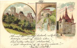 1899 Brassó, litho s: Geiger R.