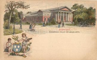 Budapest Ga. - 3 db régi alkalmi képeslap / 3 old commemorative postcards