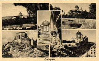 Esztergom - 2 db RÉGI magyar városképes lap
