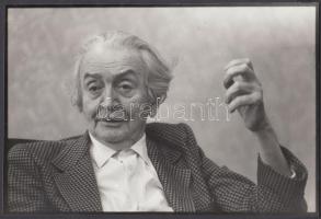 cca 1985 Szalay Lajos (1909-1995) Kossuth-díjas grafikusművész, a magyar rajzművészet megújítója, 16x24 cm