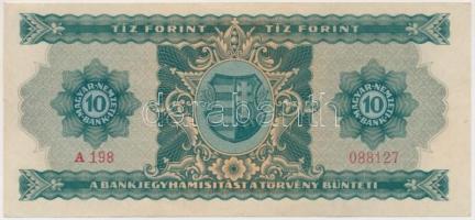 1946. 10Ft T:I-,II (hajtatlan)
Hungary 1946. 10 Forint C:AU,XF (undolded)
Adamo F1