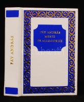 Fáy András meséi és allegóriái az 1853. évi kiadásból. Vál. Tótisz András. Minikönyv, aranyozott műbőr kötésben, jó állapotban.