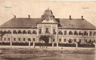 3 db RÉGI magyar városképes lap: Harkányfürdő (2 db), Hatvan