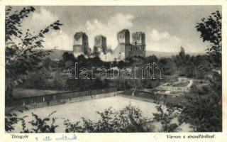 2 db RÉGI magyar városképes lap: Mátra, Diósgyőr