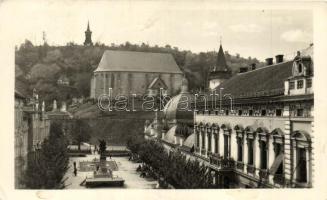 Miskolc - 2 db régi magyar városképes lap: Szabadság tér, Erzsébet tér