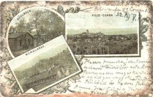 Piliscsaba, Südlager, Nordlager, floral (b)