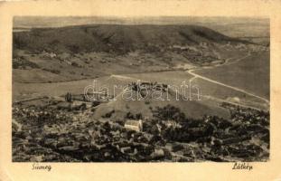 Sümeg - 2 db városképes lap, egyik a Képzőművészeti Alap kiadása