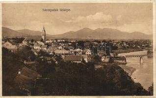 Sárospatak - 3 db városképes lap