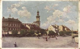 Sopron - 2 db régi magyar városképes lap