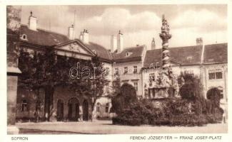 Sopron - 2 db régi magyar városképes lap