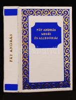 Fáy András meséi és allegóriái az 1853. évi kiadásból. Vál. Tótisz András. Minikönyv, aranyozott műbőr kötésben, jó állapotban.