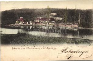 1898 Sopron, malom, tó (EK)