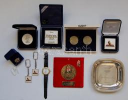 Dr. Sír József hagyatéka - fém emléklap Thaiföld Olimpiai Bizottságától + 1964. Tokyo-i Olimpia-dipl...