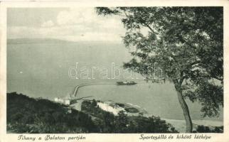 Tihany - 2 db régi magyar városképes lap