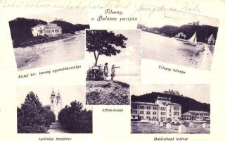 Tihany - 2 db városképes lap