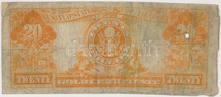 Amerikai Egyesült Államok 1922. 20$ "George Washington" T:III- ly.
USA 1922. 20 Dollars &q...