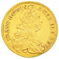 Ausztria 1755W-I Dukát Au "I. Ferenc" Bécs (3,43g/0.986) T:2- Austria 1755W-I Ducat Au "Franz I" Vienna (3,43g/0.986) C:VF Krause KM# 1725.2