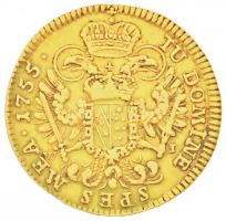 Ausztria 1755W-I Dukát Au "I. Ferenc" Bécs (3,43g/0.986) T:2-
Austria 1755W-I Ducat Au &qu...