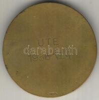 1935. Italo Santelli emlékérem Br plakett. Szign:Dabóczi T:2