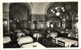 Budapest VIII. József körút 87., Valéria Kávéház belső, tulajdonos Özv. Singer Kálmánné