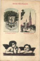 Budapest II. Máriaremete; kegykép, templom (fa)