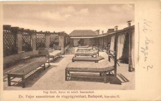 Budapest VIII. Dr. Pajor szanatórium napfürdő, Vas utca 17. (EK)