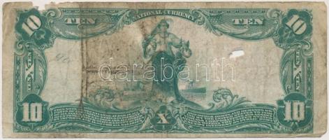 Amerikai Egyesült Államok/Pennsylvania/Blairsville Nemzeti Bank 1902. 10$ "William McKinley&quo...