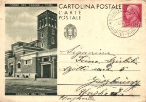 Rome, Roma; Caserma dei Vigili / brigade barracks (b)