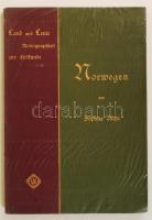 Ruge, Sophus: Norwegen. Land und Leute. Monographien zur Erdekunde III. Bielefeld - Leipzig, 1899, Verlag von Velhagen & Klasing. Dauerbach Béla ex librisével, színes kihajtható térképmelléklettel. Papírkötés, védőfóliával, jó állapotban.