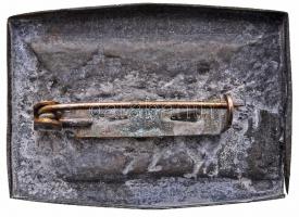 Osztrák-Magyar Monarchia 1916. "Császári és Királyi 71. Gyalogezred" horgany sapkajelvény ...