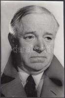 cca 1944 Csortos Gyula (1883-1945) színművész  portréja, 24x16 cm