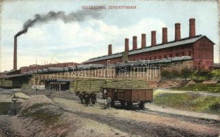 Goleszów, Golleschau; Zement fabrik; Eduard Feitzingers Postkartenverlag No. 228. / factory (EB)
