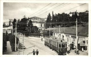 1939 Portoroz, Tram station 'Foto Adria, Roberto Ullrich' photo