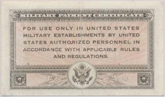 Amerikai Egyesült Államok/Katonai kiadás 1947. 1$ T:III
USA/Military Payment Certificate 1947. 1 Dol...