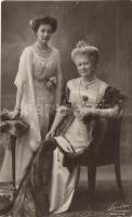 Augusta Victoria of Schleswig-Holstein and Princess Victoria Louise of Prussia (pinhole)