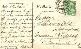 Wörschach, floral greeting card