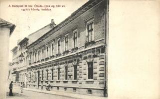 Budapest III. Óbuda-Újlak Evangélikus Egyházközség Imaháza