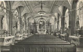 Budapest V. Piarista kápolna belső