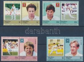 1985 Krikett játékosok 4 pár (sor) Mi 23-30