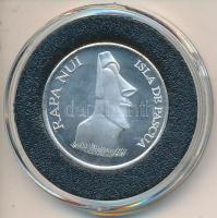 Húsvét-sziget 2006. 2000P Ag fantáziaveret T:1 Easter Island 2006. 2000 Pesos Ag fantasy coin C:UNC  Krause X#8