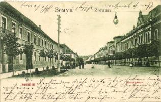 Zimony, Hauptgasse / main street