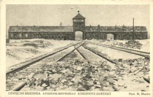 Auschwitz-Birkenau, Oswiecim-Brzezinka; concentration camp, Gate of death