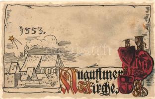 1899 Vienna, Wien; Augustinerkirche 1553 / church