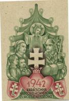 Military WWII Christmas 1942, gluemark