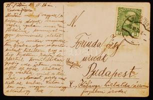 1914 VII. 24. St. Pölten: A világháborúra készülő ezredet ábrázoló fotólap a mozgalmas időkre utaló ...