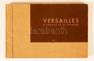 cca 1920 Versailles és Trianon, képes füzet 50 képpel