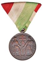 1927. "Istennel a hazáért és királyért / Levente verseny" Br érem mellszalaggal. Szign.: Nyitray (35mm) T:2 Hungary 1927. "Levente competition" Br medal with ribbon. Sign.: Nyitray (35mm) C:XF